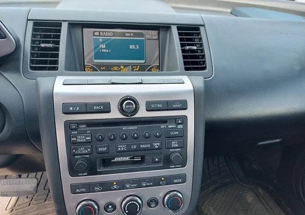 Nissan Murano cena 12500 przebieg: 281790, rok produkcji 2006 z Mieszkowice małe 254